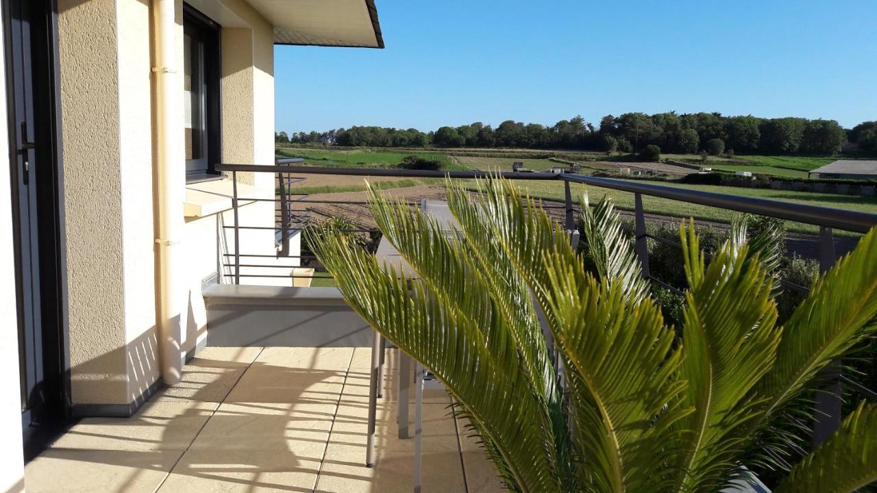 Bed and Breakfast Les Sables Santec Exterior foto